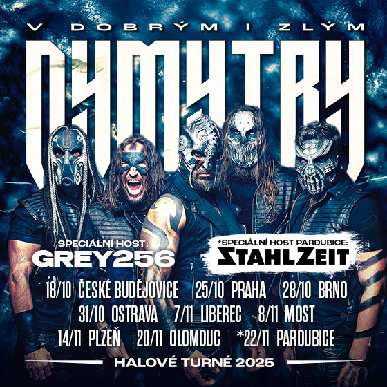 DYMYTRY<br>V dobrým i zlým tour 2025<br>Host: Grey256