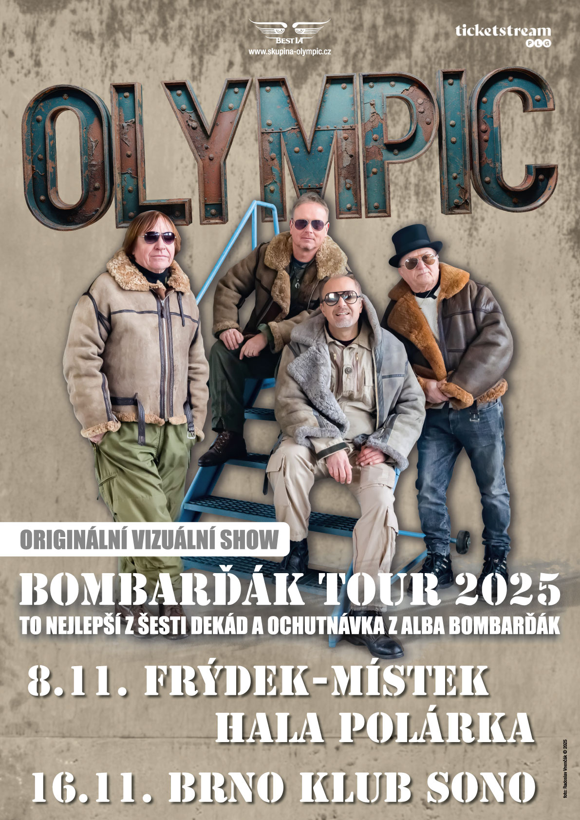 Olympic: Bombarďák tour 2025