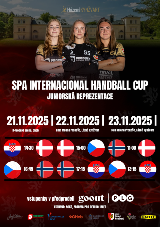 SPA International Handball cup<br>Turnaj juniorské reprezentace