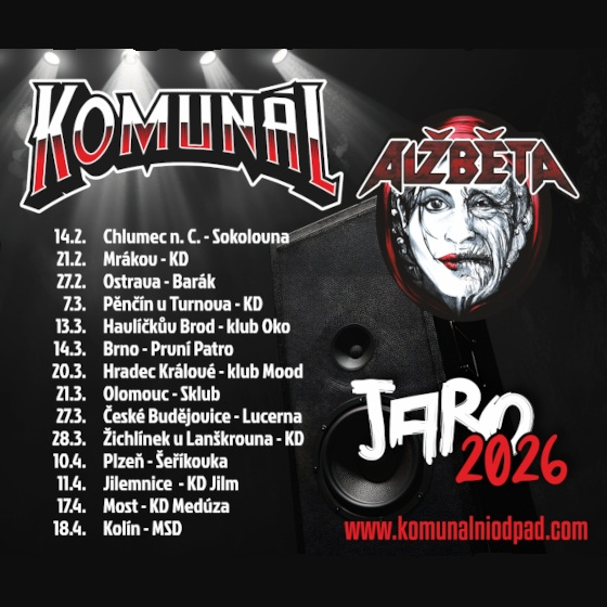 Komunál + Alžběta<br>Jarní Tour 2026