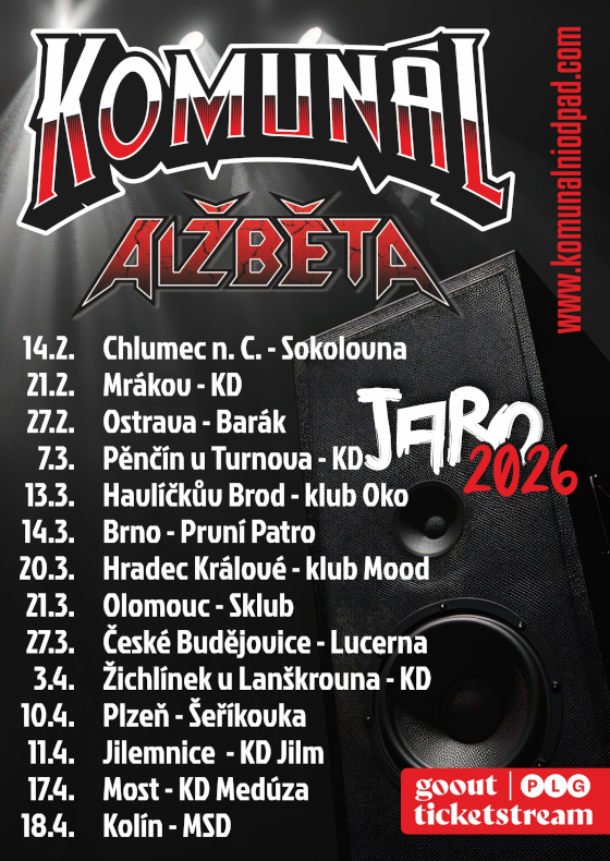 Komunál + Alžběta<br>Jarní Tour 2026