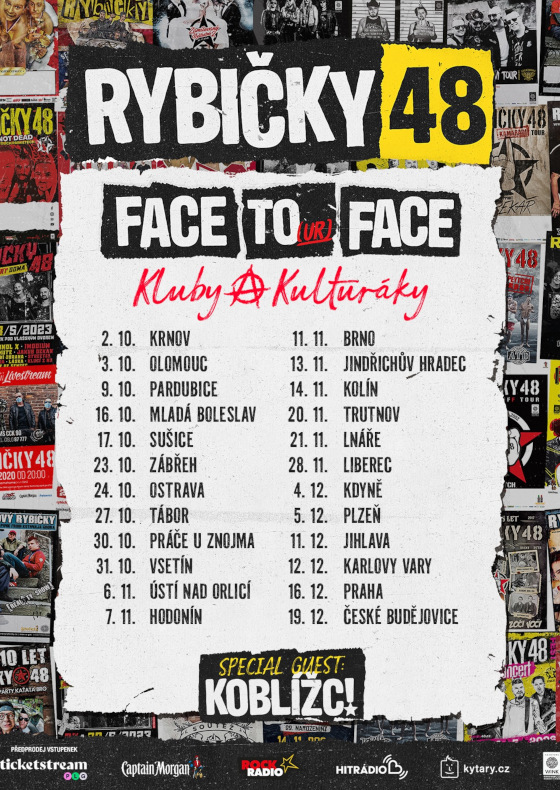 FACE TOur FACE: Rybičky 48 + host: Koblížci